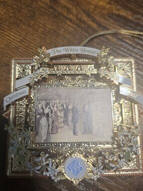 White House Historical Association 2007 ornament features Wedding Of Grover Clev